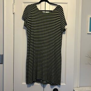 Sail to Sable Cotton Short sleeve Dress